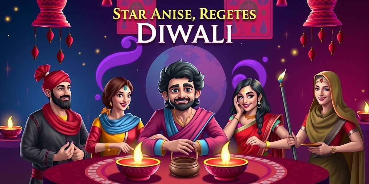 Star Anise Legend Diwali Multiplayer Event Star Anise Legend multiplayer mode showing players from different regions celebrating Diwali together